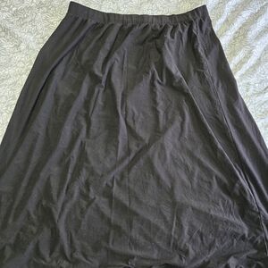 Terra & Sky Black Maxi Skirt